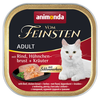 Image de Lot animonda vom Feinsten Adult 32 x 100 g pour chat - boeuf, blanc de poulet et herbes