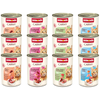 Image de 12x400g paquet économique animonda Carny Adult - assortiment gourmet pour chat 4 sortes
