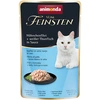 Image de 18 x 50g animonda Vom Feinsten Adult en sauce, filets de poulet + thon blanc en sauce, nourriture humide pour chat