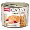 Image de 6x200g Single Protein Adult pure dinde Animonda Carny - Pâtée pour chat