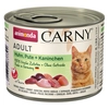 Image de 6x200g Adult poulet, dinde, lapin Animonda Carny - Pâtée pour chat