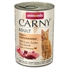 Image de 6x400g dinde, foie de poulet animonda Carny aliment humide pour chat