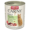 Image de 6x800g Adult poulet, dinde et lapin Animonda Carny - Pâtée pour chat
