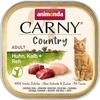 Image de 32x100g Country Adult poulet, veau, chevreuil Animonda Carny - Pâtée pour chat