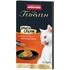 Image de animonda Vom Feinsten Adult Snack Cream pour chat - 6 x 15 g saucisse de foie + légumes du jardin