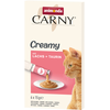 Image de animonda Carny Adult Creamy pour chat - 6 x 15 g saumon + taurine