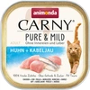 Image de 32 x 100 g animonda Carny Adult Pure & Mild poulet, cabillaud, nourriture humide pour chat