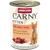 Image de 12x400g Animonda Carny Kitten veau, poulet & dinde - Pâtée pour chat