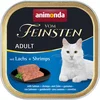 Image de 6x100g Adult saumon, crevettes Animonda Vom Feinsten - Pâtée pour chat