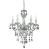 Image de REALITY LEUCHTEN R1107-00 LUSTRE EN ACRYLIQUE 5 AMPOULES 40 W E14 (NON INCLUSES) TRANSPARENT 52 CM