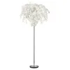 Image de Lampadaire 3 Lumières Feuilles Décoratives Blanches Leavy Trio Lighting