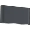 Image de Trio, Éclairage d'extérieur, Applique murale LED anthracite 2x4,5W 800lm (800 lm, IP54)
