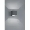 Image de Applique Murale Cubo Anthracite Double Led Adaja IP54 Trio Lighting