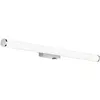 Image de Trio, Plafonnier, Applique murale Mattimo en chrome et blanc 8,6W 880lm IP44 804 mm (880 lm)