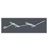 Image de Plafonnier indira nickel mat 3x6w smd led