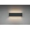 Image de Applique Led intérieure 6W 2x600 lumens anthracite - Trio - Concha