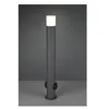 Image de Potelet hoosic anthracite blanc 1x28w e27 prise