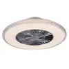 Image de Reality Harstad Harstad Ventilateur de Plafond Moderne Chrome 3000-6500K Télécommande