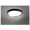 Image de Plafonnier zeta noir 1x24w smd led