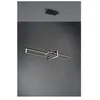 Image de Suspensions salinas noir mat 1x34w smd led