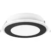 Image de Trio, Plafonnier, Luminaire LED encastré Aura 652410132 noir, 10 W, 1040 lm, 3000 K (1040 lm)