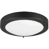 Image de Trio, Plafonnier, Plafonnier IP44 D315mm noir 680101132 (E27)
