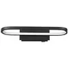 Image de Trio, Plafonnier, Applique murale LED 'Gianni' noir 17W 3000K 283770132 (2000 lm)
