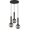 Image de Trio, Suspension, 310390332Pendelle noire 'Clayton' 3flg (E27)