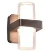 Image de Reality, Éclairage d'extérieur, Limeira LED Wandleuchte 2x SMD, 3,5W Schwarz Matt warmweiss (760 lm, IP44)