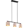 Image de Trio, Suspension, Julieta Suspension E14 triple  12cm Beige Réglable en hauteur (E14)
