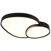 Image de Trio, Plafonnier, Rise LED Plafonnier 45W dimmable Noir Mat CCT couleur de lumière réglable Veilleuse (5300 lm)