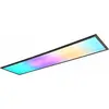Image de Reality, Plafonnier, Plafonnier LED Beta 31W dimmable noir mat CCT couleur de lumière réglable Veilleuse (3600 lm)
