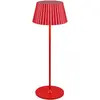 Image de Trio, Lampe de table, Reality Leuchten LED Extérieur Batterie Lampe de table Suarez R57706110, Métal Rouge, incl. 1.5