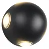 Image de Trio, Éclairage d'extérieur, Luminaires LED Applique murale extérieure Avisio 246760432, aluminium moulé noir mat, incl. 4x 2 W