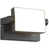 Image de Trio, Éclairage d'extérieur, Kansas - Applique - Anthracite - incl. 1x SMD 10W - Inclinable - Eclairage extérieur - IP54 (1000 lm, IP54)