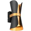 Image de Trio, Applique murale, Applique murale « Coat »   2 x GU10   22 x 10 x 12 cm   Noir et or