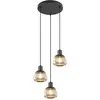 Image de Trio, Suspension, Tarifa - Hanging Lamp - Schwarze Matte - exkl. (E27)