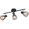 Image de Trio, Spot de plafond, TARIFA - Spot - Zwart mat - excl. 3x E14 4 W - Plafondbevestiging (E14)