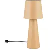 Image de Trio, Lampe de table, NUBIAN - Tafellamp - Beige - excl. 1x E27 7 W - Snoerschakelaar (E27)