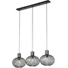Image de Trio, Suspension, GILA - Hanglamp - Zwart mat - excl. 3x E27 4 W - Plafondbevestiging - In hoogte verstelbaar (E27)