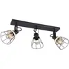 Image de Reality, Spot de plafond, Casalum R86233032 Jerome E27 Strahler 3-fach Schwarz Matt (E27)