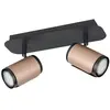 Image de Trio, Spot de plafond, 814500265 Gillan GU10 Strahler 2-fach Coffee (GU10, 25000 lm)