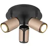 Image de Trio, Spot de plafond, 814530365 Gillan GU10 Strahler 3-fach  30cm Coffee (GU10)