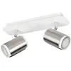 Image de Trio, Spot de plafond, 814500207 Gillan GU10 Strahler 2-fach Nickel Matt (GU10)