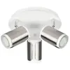 Image de Trio, Spot de plafond, 814530307 Gillan GU10 Strahler 3-fach  30cm Nickel Matt (GU10)