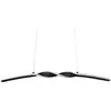 Image de Reality, Suspension, LED-Pendelleuchte Ginko R35791132, 18W, 3000K, 1980lm, warmweiss, IP20, schwarz (1980 lm)