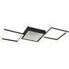 Image de Reality, Plafonnier, LED-Deckenleuchte GELO, R64471132, 24 W, 2500 lm, 3000 K, schwarz (2500 lm)