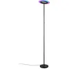 Image de Reality, Lampadaire, LED-Stehleuchte Samba R43411132, 16,5W, 2700... 6500K, 1900lm, CCT, RGB, IP20, schwarz (1900 lm)
