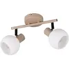 Image de Reality, Spot de plafond, R86372043 Boba E14 Strahler 2-fach  10cm Warm Beige (E14)