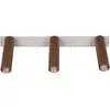 Image de Trio, Plafonnier, LED-Spotleuchte AMBALA, 849210365, 3-fach, 3x 5,5 W, 3x 500 ml, coffee (500 lm)